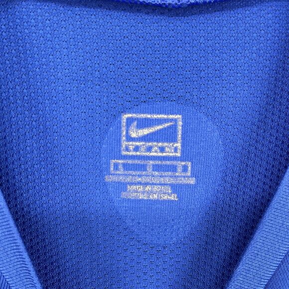 Nike Pro Team Blue Shirt Mens Large Athletic Performance Tee Short Sleeve Top - Picture 8 of 14